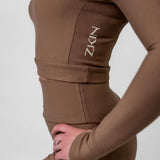 Eco bamboo crop top made in Canada with sustainable fabric