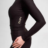 Eco bamboo crop top made in Canada with sustainable breathable fabric