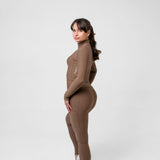 Eco bamboo leggings made in Canada with breathable, sustainable fabric