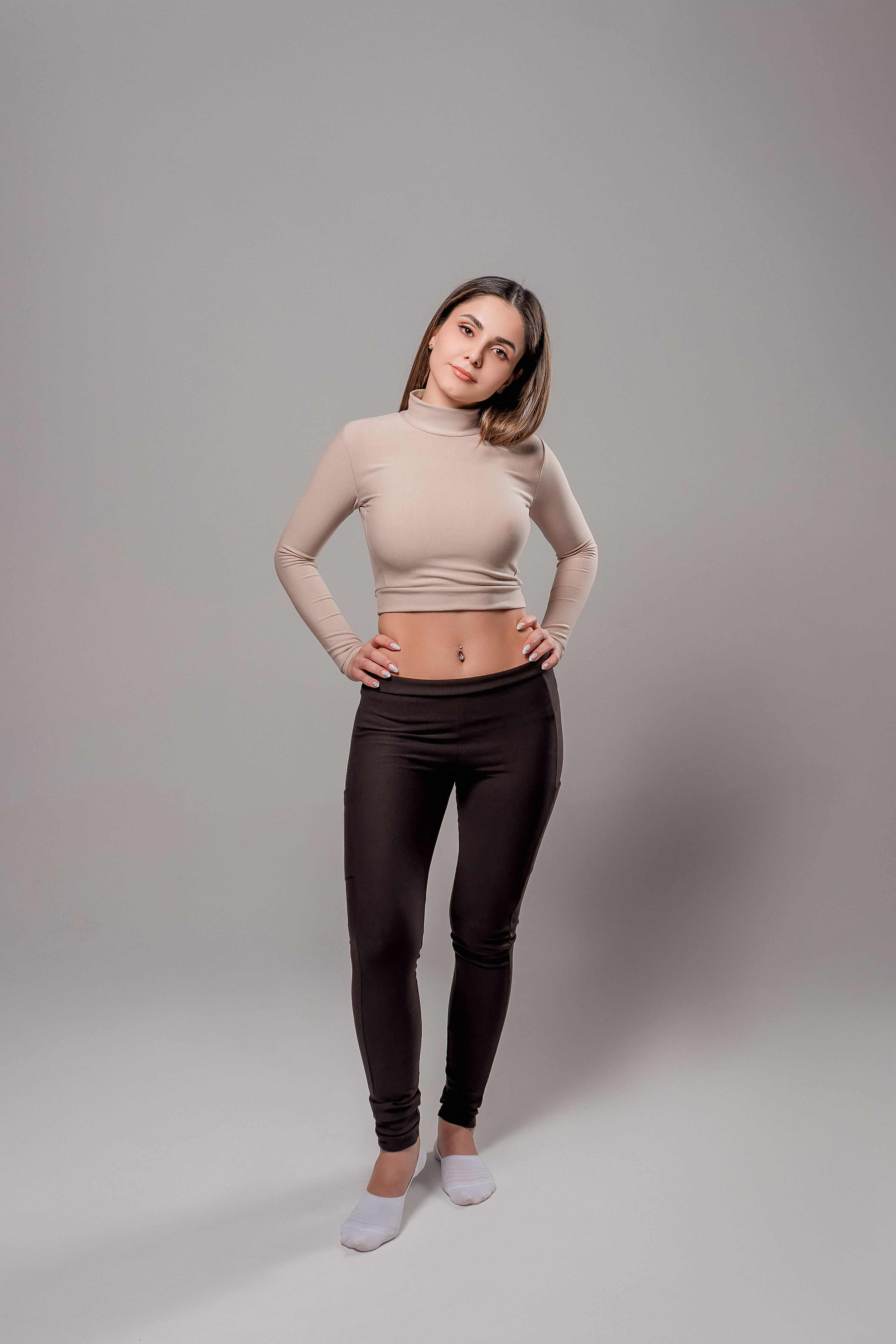 Eco bamboo leggings made in Canada with sustainable fabrics