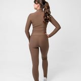 Eco bamboo leggings made in Canada with sustainable, breathable fabric