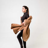 Eco bamboo leggings made in Canada with sustainable, breathable fabric