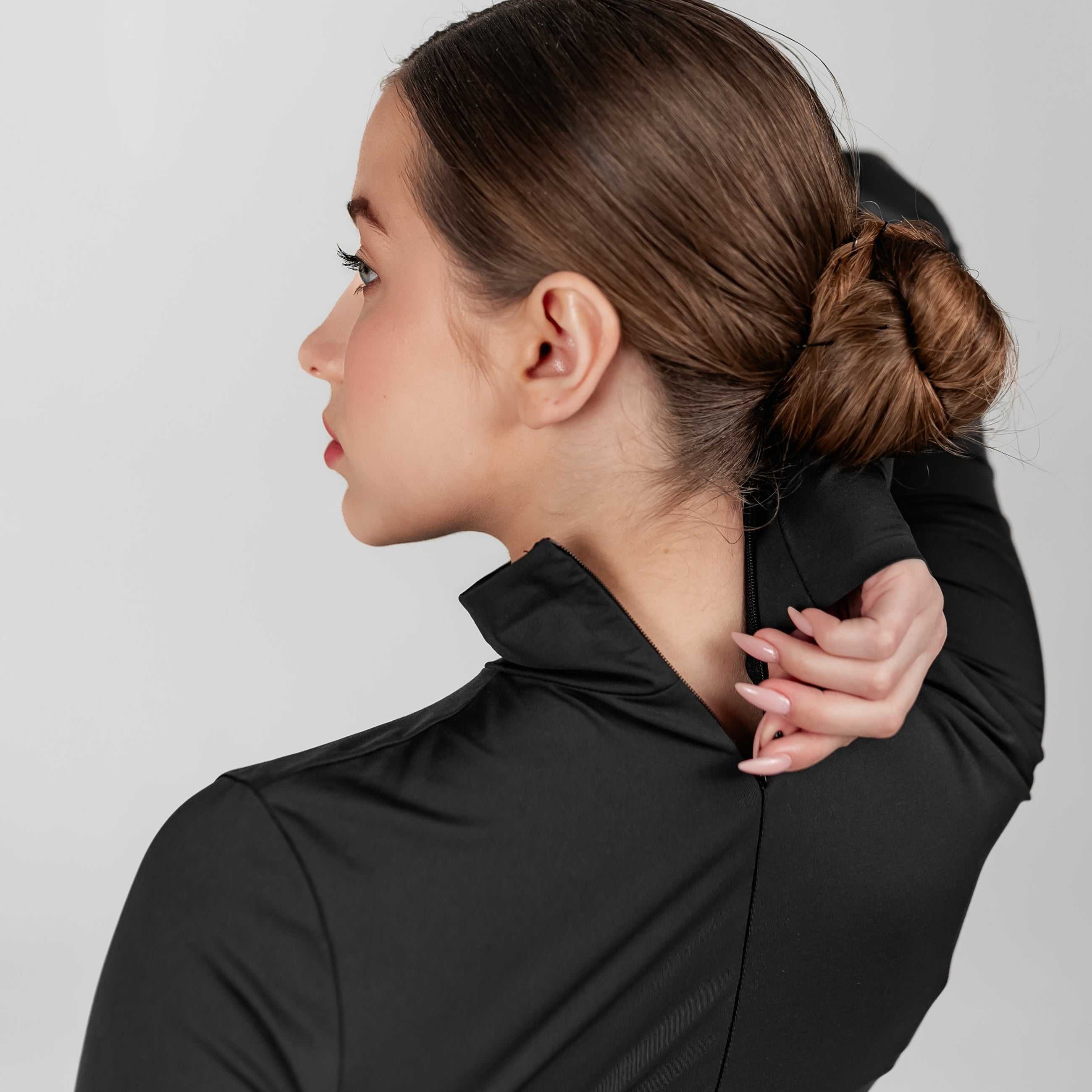 ZKIN Absolute second skin bodysuit made with eco-certified fabric and two-way zipper