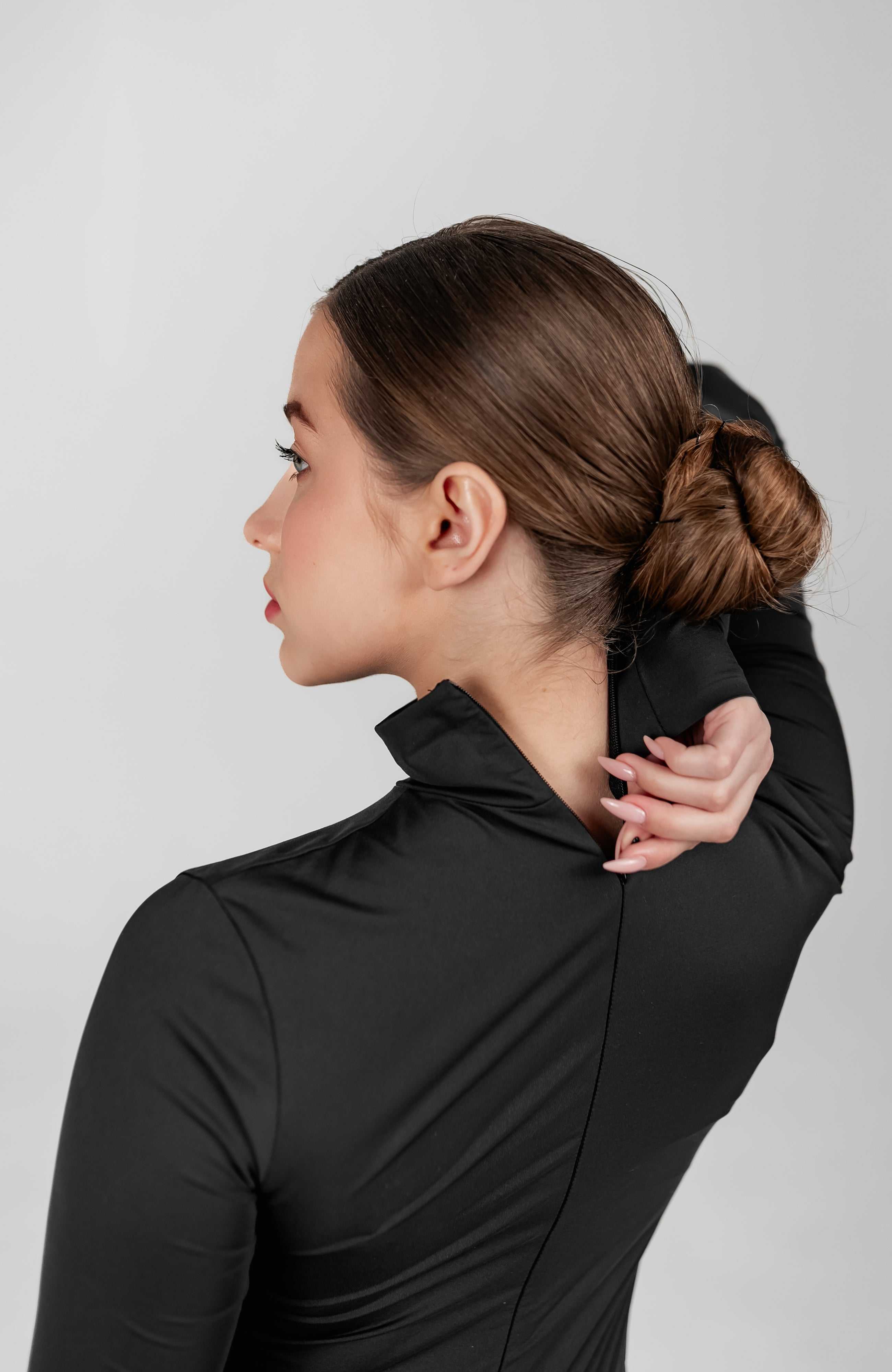 ZKIN Absolute second skin bodysuit made with eco-certified fabric and two-way zipper