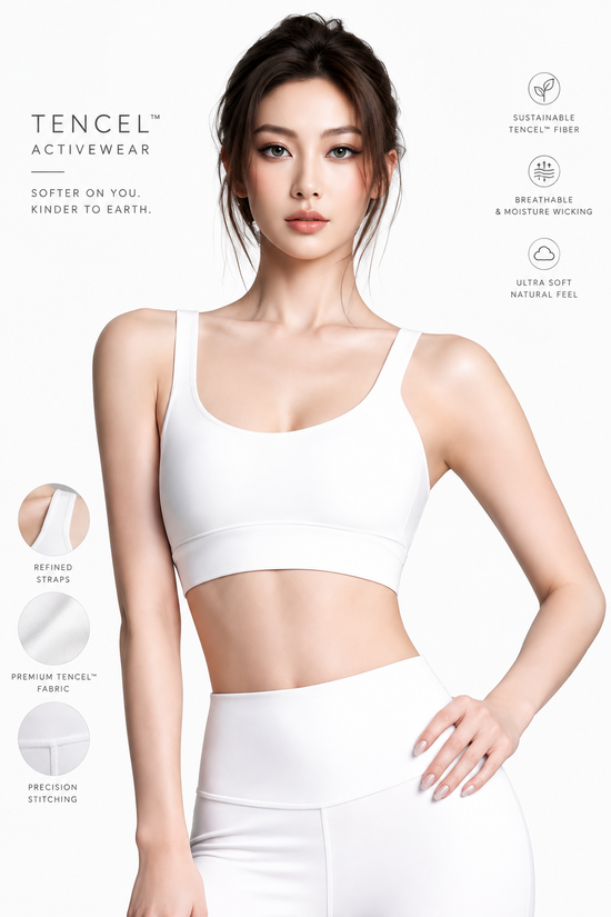 Pre-Order ZKIN Lumina Loft Top — Lenzing Tencel White
