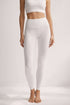 ZKIN Lumina Lux Leggings in white made from eco-certified Lenzing Tencel
